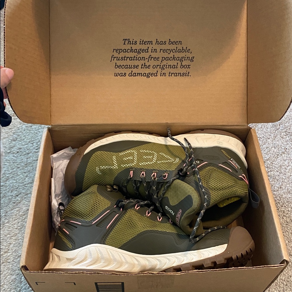 KEEN WOMEN'S NXIS EVO WATERPROOF HIKING BOOTS - Picture 5 of 5